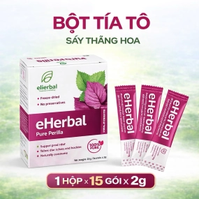 Câu Hỏi Thường Gặp Về Bột Tía Tô của nhà Eherbal